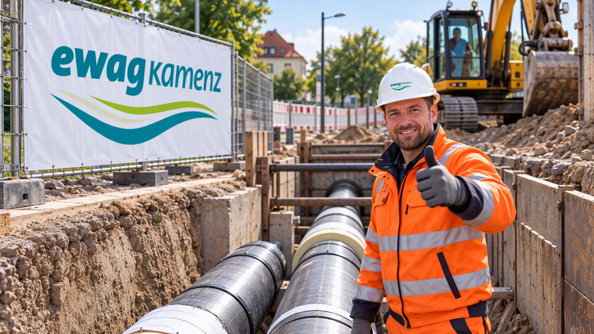 Saarstraße bereits wieder für den Verkehr freigegeben | WärmePunkt