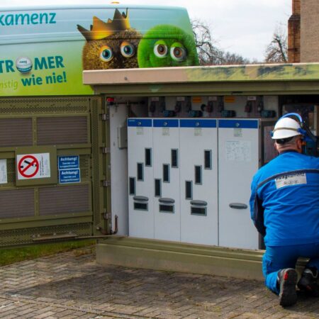 Auswechslung von Mittelspannungskabel in Kamenz