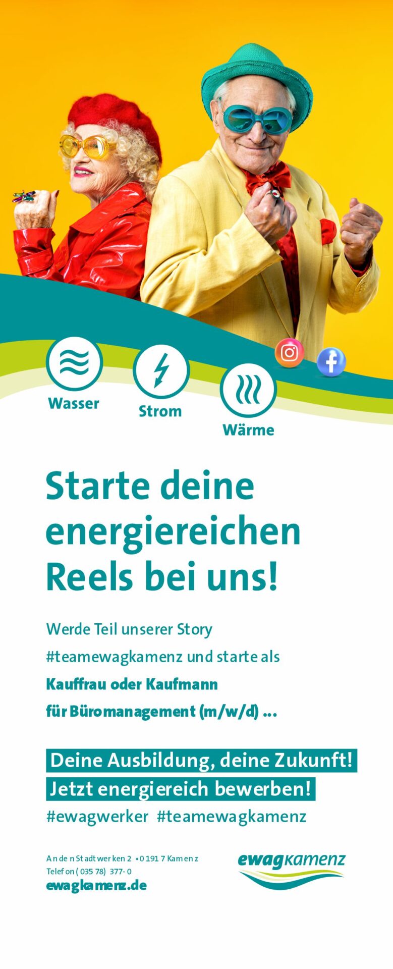 Ausbildung zum Kaufmann - Kauffrau für Büromanagement bei der ewag kamenz