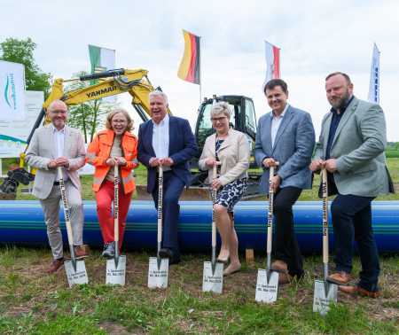 Spatenstich – Modernisierung Trinkwasserfernleitung “Innerer Ring”
