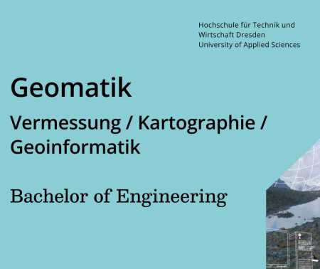 Starte Deine Zukunft mit einem dualen Studium im Bereich Geomatik!